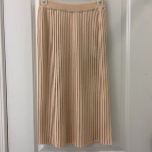 ALL ROW Pleated Midi Skirt